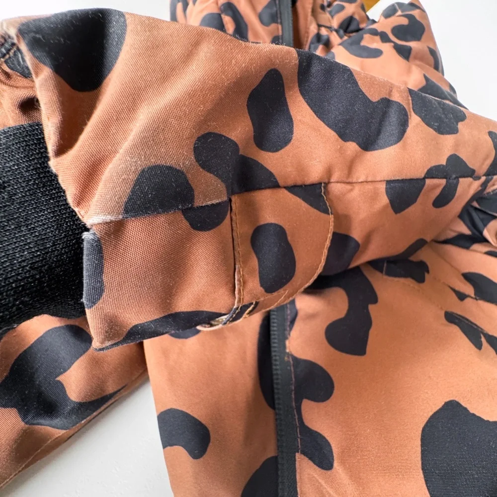 ZARA Leopard Kids winter coat water resistant - Picture 6 of 6